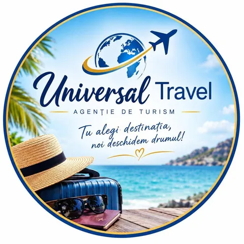 Sigla Universal Travel — agenție de turism